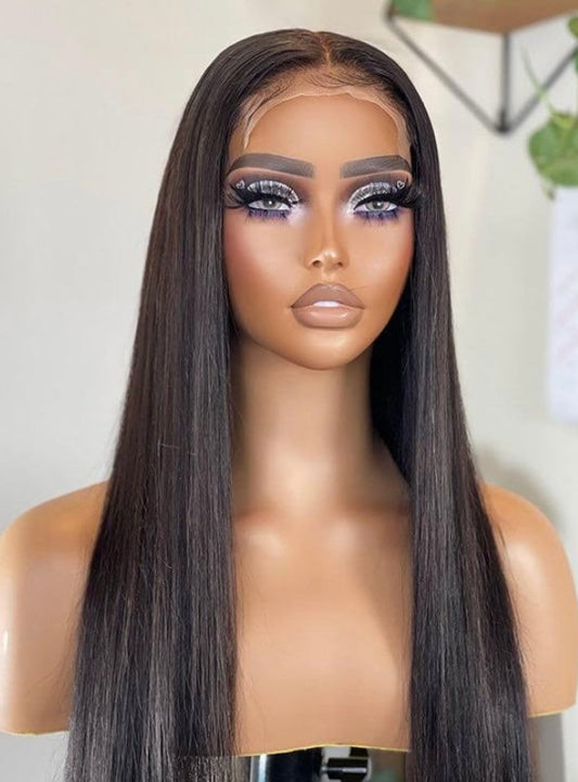 Raw 4*4 hd closure wig